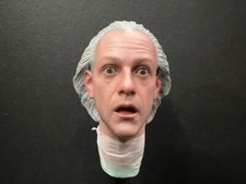 Hot Toys Mms610 Back To The Future Doc Brown Head Sculpt 1/6 Scale Accessories