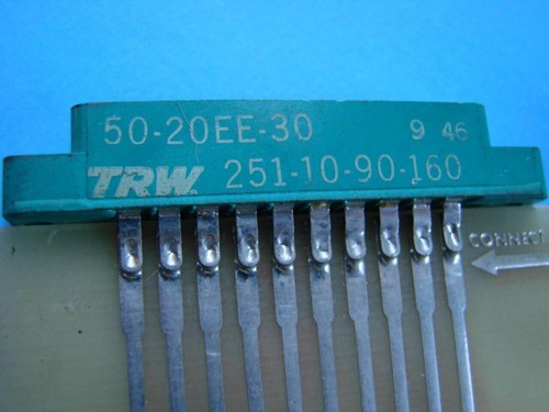 TRW Circuit Board 50-20EE-30 Used #10469 - Picture 3 of 3