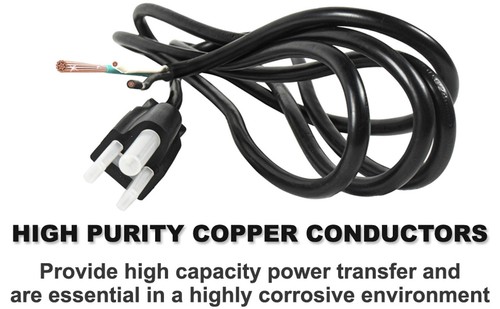 HQRP 10ft AC Power Cord for Cisco 4500 5505 7500 72-0770-01 CAB-9K12A-NA - Picture 8 of 9
