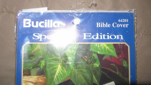 1994 BUCILLIA special edition BIBLE COVER LILIES KIT NIP - Picture 3 of 4