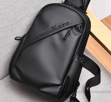 Waterproof backpack, mens chest bag, travel a...
