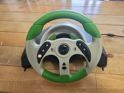 Xbox Original Racing Steering Wheel MadCatz MC2 Microcon - Picture 2 of 4