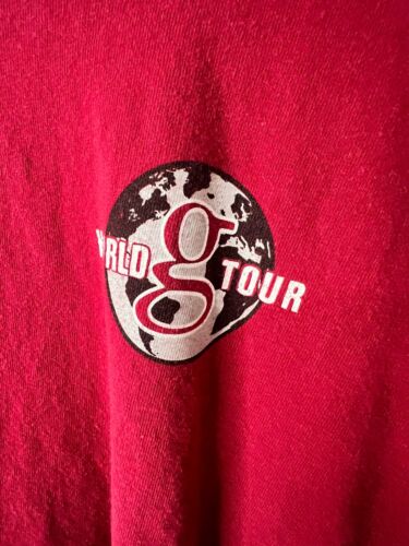 Garth Brooks T Shirt World Tour 2015 Tulsa Trisha Yearwood Size XL Red - Picture 3 of 4