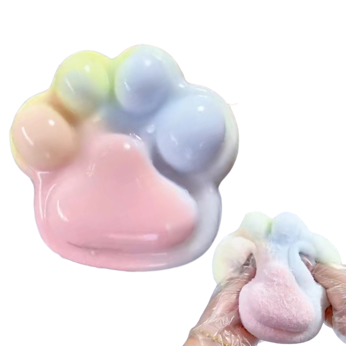 Squishy Giant Cat Paw Anti Stress Squeezable Stress Anxiety Relief