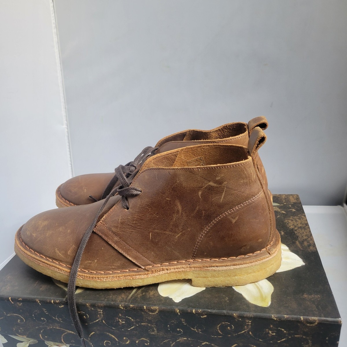 Varese Rhodes Mens Chukka Dessert Boots Men