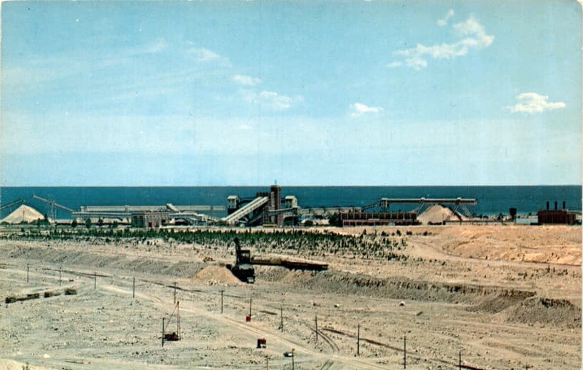 ROGERS CITY, MICHIGAN, Michigan Limestone Div, U.S. Steel Corp Postcard