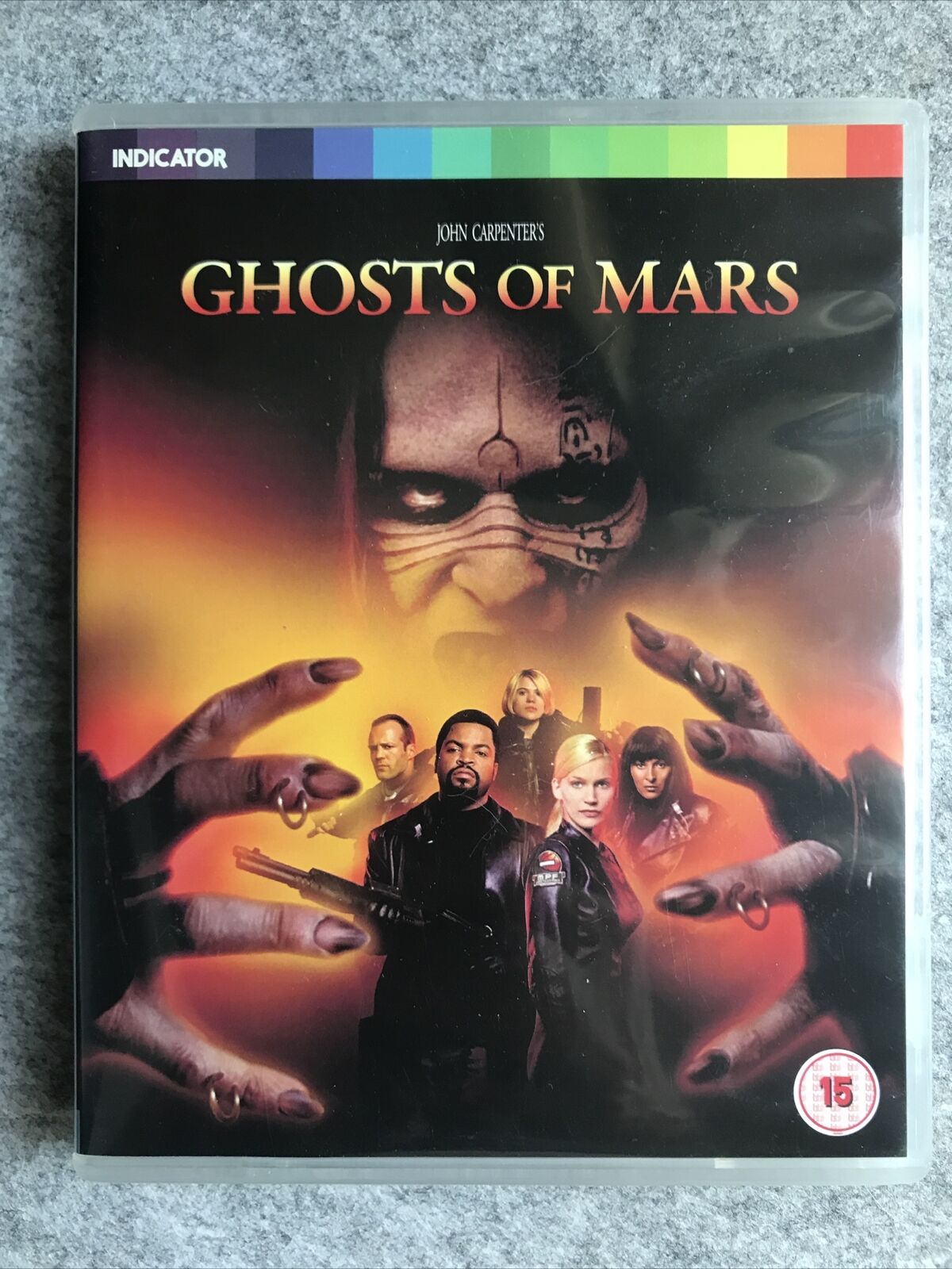 art of John Carpenter's “Ghosts of Mars” day one