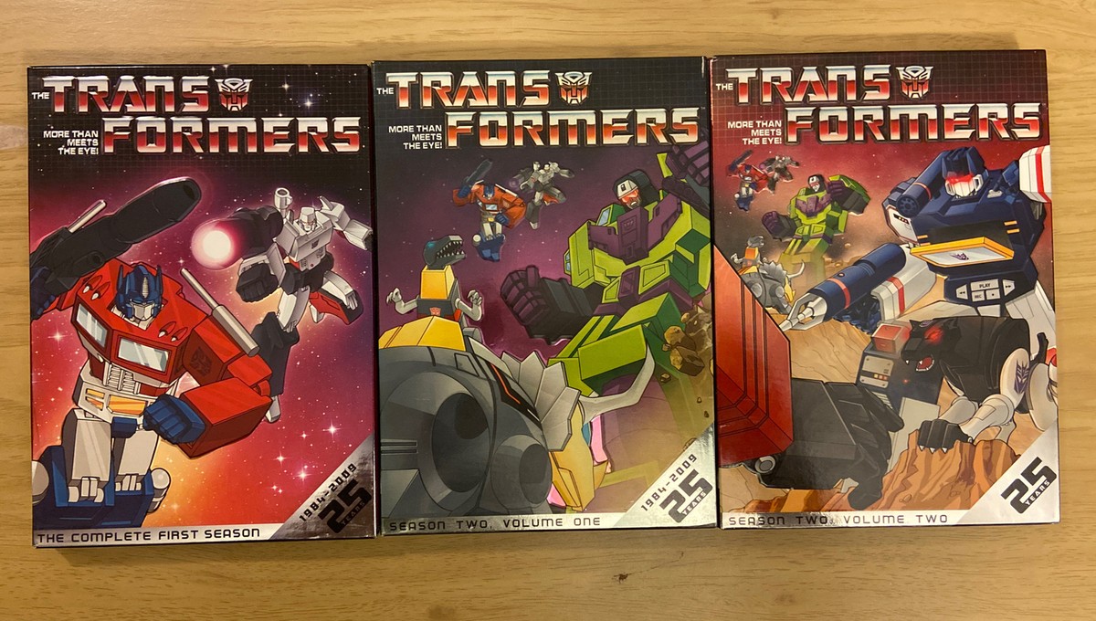 Transformers The Complete First Season Two Volume One & Two DVD