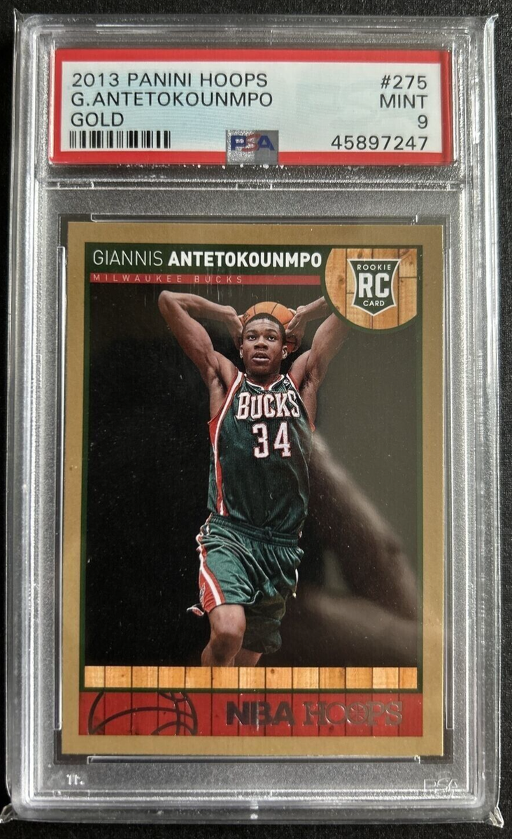 NBA Giannis Antetokounmpo ルーキーRC PSA 9