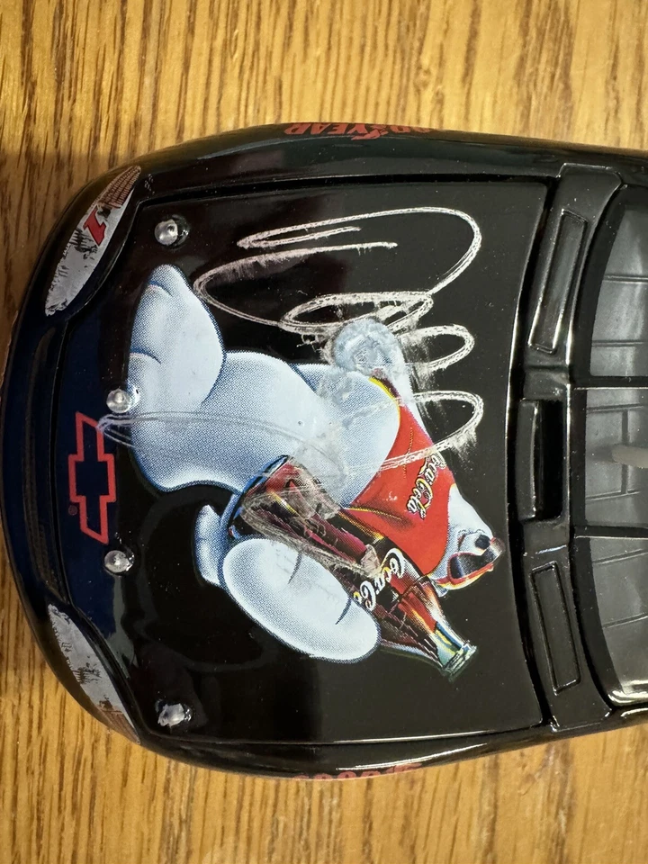 Acción 1/24 Dale Earnhardt Jr #1 Coca-Cola Chevy Monte Carlo 1998 autografiado Foto 4 de 4