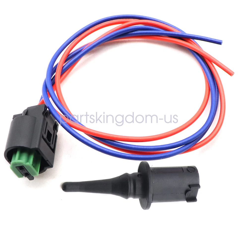 Sensor de temperatura del aire ambiente exterior + enchufe para Mercedes Benz C43 AMG C300 E350 Foto 2 de 4