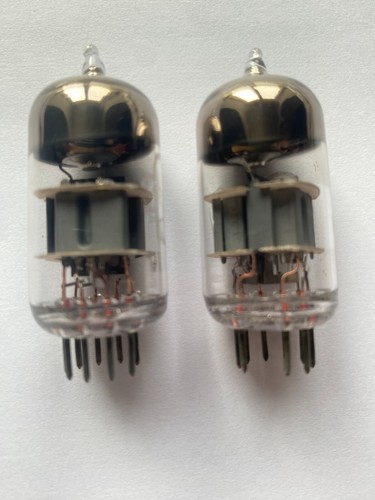 RARE! 6N23P Reflector New MATCHED PAIR 1974 YEAR -LOT 2 PCS/analog E88CC / 6922 - Picture 4 of 6