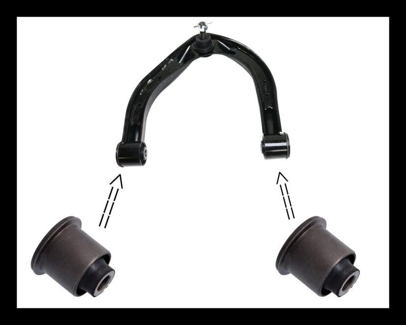 4 BUJE BRAZO CONTROL SUPERIOR DELANTERO PARA INFINITI QX56 QX80 2004-2009 ENVÍO GRATUITO Foto 2 de 2