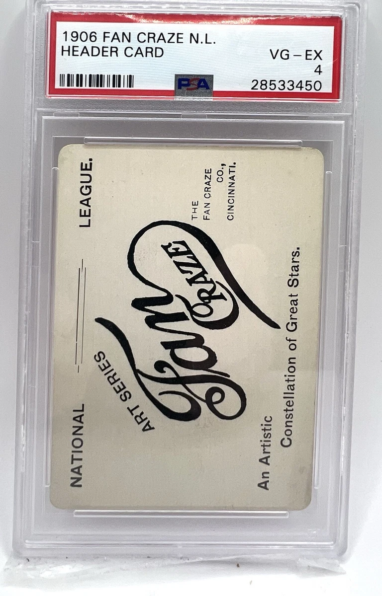 Baseball 1906 Season Sports Trading Cards & Accessories for sale