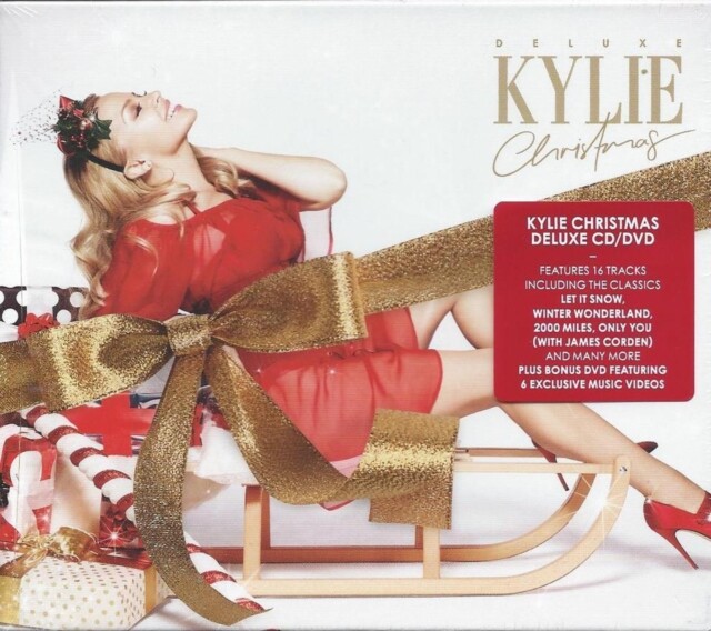 KYLIE MINOGUE - Kylie Christmas Deluxe Edition (CD + DVD) good condition
