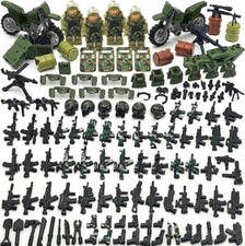 Military Weapon Guns Accessories For Minifigure Block Toys Include Camouflage