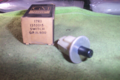 NOS GENERAL MOTORS DOOR JAMB SWITCH #1353215
