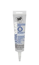 15 Tubes DAP 18387 ULTRA CLEAR FLEXIBLE ALL PURPOSE SEALANT  PATCH 5 OZ CASE 15