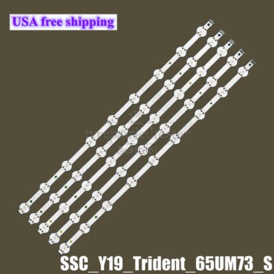 LED Strips For LG Y19_Trident_65UM73_S 65um7470psa 65um7470 65um7300 65un7310psc