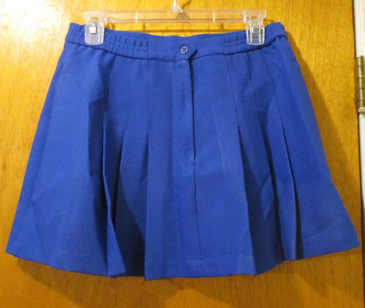 Vintage HEAD Pleated Royal Blue Tennis Skirt 14 eBay