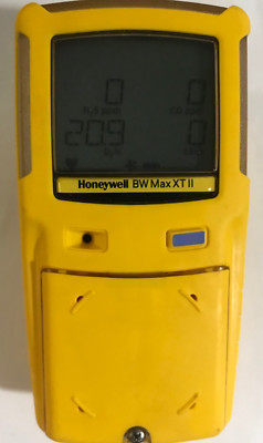 BW Max XT II Gas Monitor, pump, XT-XWHM-NA, new o2, cal'd, x5, honeywell