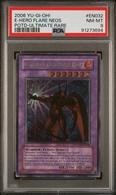 YUGIOH! PSA 8 EURO Print Elemental Hero Flare Neos POTD YUGIOH! PSA 8 EURO Print Elemental Hero Flare Neos POTD