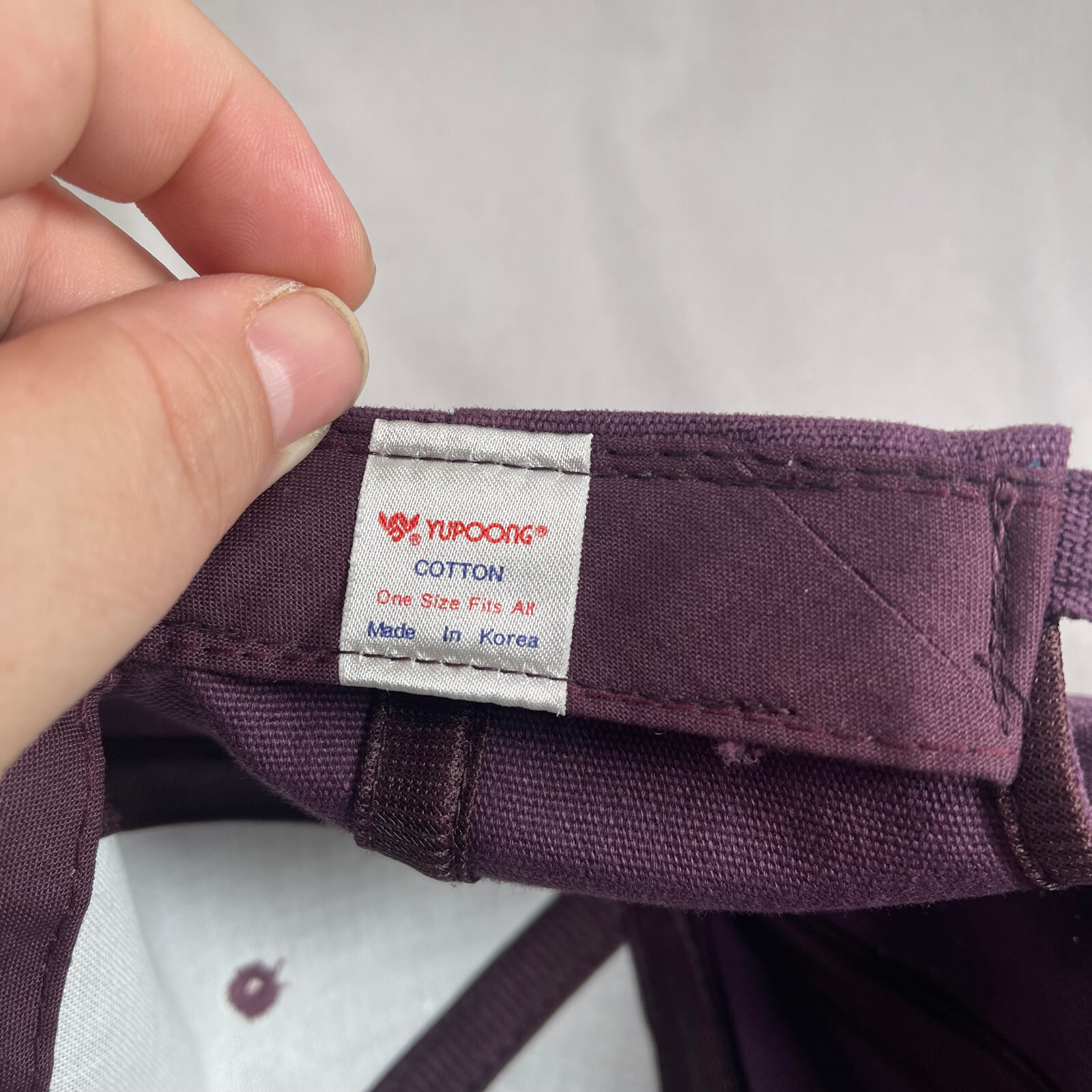 Webcraft Technologies Hat Mens Strapback Purple N… - image 8