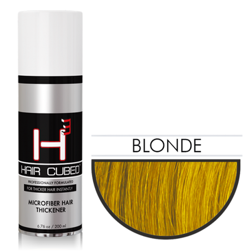 Hair Cubed Hair Building Fiber Hair - Organic/WProof Blonde - Picture 2 of 2