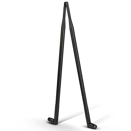 Eightwood WiFi Antenna 2.4G Antenna 12dBi Tilt-and-Roll RP-SMA Wlan (K9w)