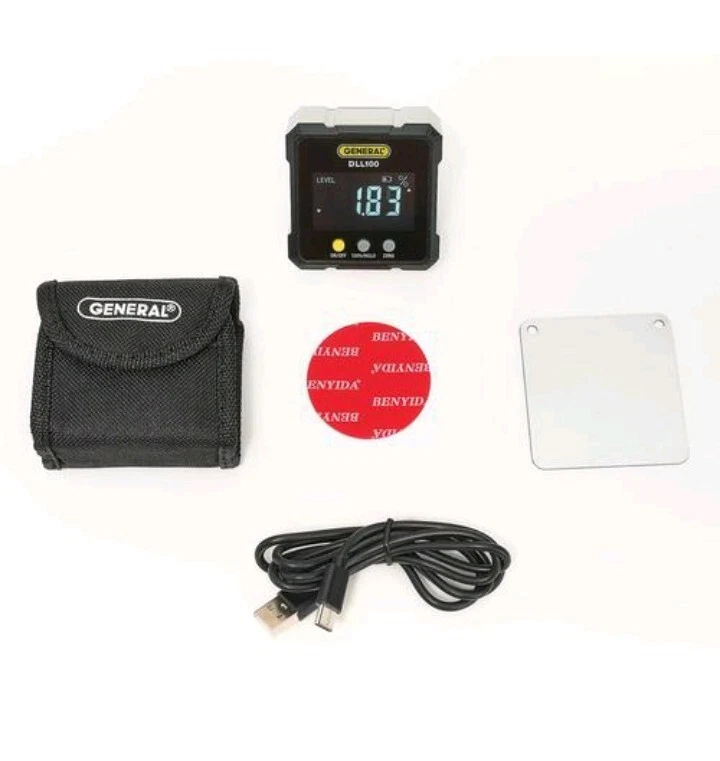 General Tools USB Digital Láser Level Box - Magnético - NUEVO Foto 2 de 2
