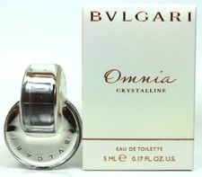 Bvlgari Omnia Crystalline 0.17 oz Edt Splash Mini For Women New In Box