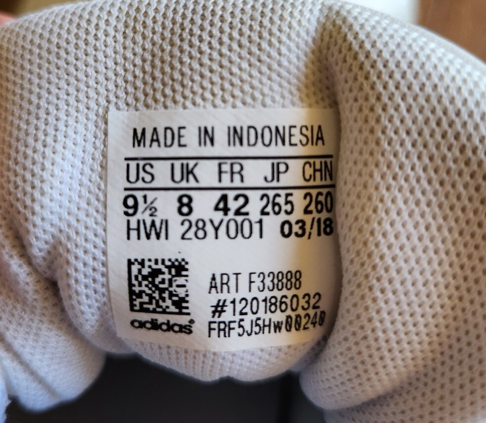 adidas cloudfoam white green