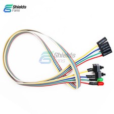 65cm atx Power  Reset Switch  2led HDD PC Desktop Computer ATX Cable button