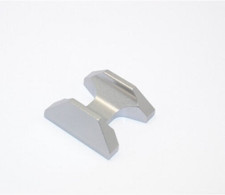 GPM Aluminum Upgrade FRONT WHEEL HOLDER For HOR Bike KM001 - GUN SILVER -