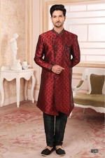 Mens Designer Traditional Bollywood Ethnic Eid Ramadan Wear Semi Indo Western