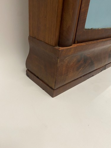 Antico Daniel Pratt Jr. Orologio da mensola a mantello in legno con specchio da riparare C.1839 - Foto 8 di 22