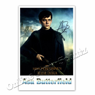 Asa Butterfield ++  Autogrammfoto 