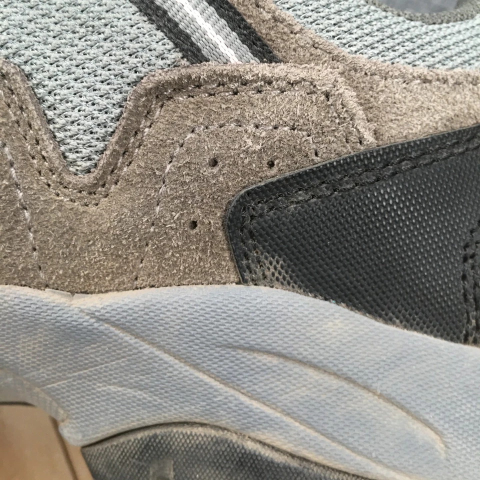 Zapatos Hi Tec para Mujer 8 M Florence Parte Superior Baja Con Cordones Trekking Tenis Cuero Gris Foto 4 de 4