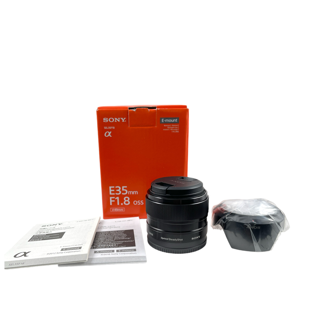 NEW SONY E 35mm F1.8 OSS Lens for E Mount, APS-C Format (SEL35F18)