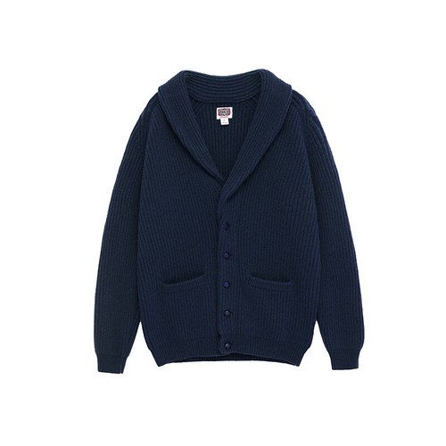 Para hombres Vintage Invierno Cálido 100% Lana Solapa Tejido Cárdigan Suéter Abrigo Informal - Imagen 14 de 14