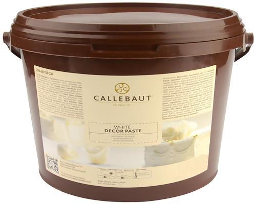 Callebaut Fondant 7 KG Eimer white Icing Rollfondant Einschlagmasse