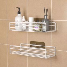 1-4Pcs Shower Caddy Shelf Bathroom Basket Bath Storage Holder Organizer Rack NEW