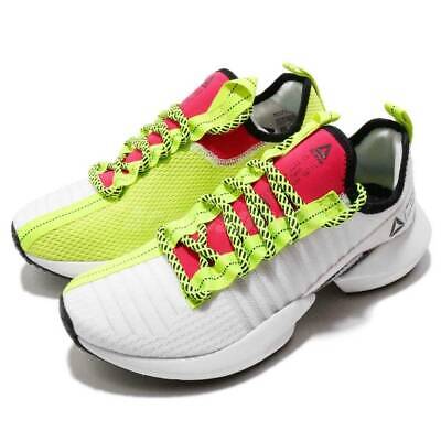 New Women's Reebok Sole Fury White Black Lime Red DV4490 Running Sneaker  9.5 | eBay