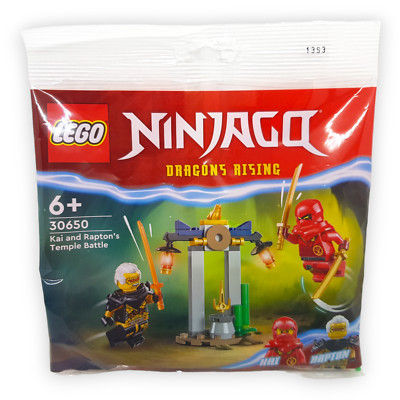 Lego 30650 Ninjago Kais und Raptons Duell im Tempel Dragon Rising Polybag 2023