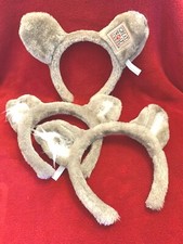 Great Wolf Lodge Ears Headbands - Souvenir/Wolf Party Theme Costume - Set of 3