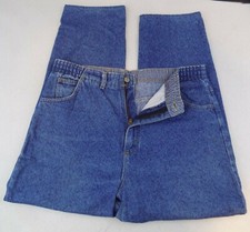 L.L.Bean Freeport, Maine~Vintage Straight Leg Blue Jeans~Size 14~Made In USA