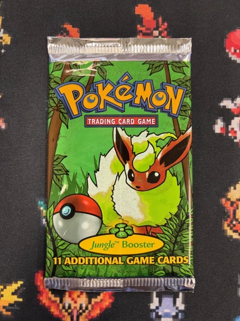 Pokemon LIGHT Jungle Booster Pack - Flareon TCGS