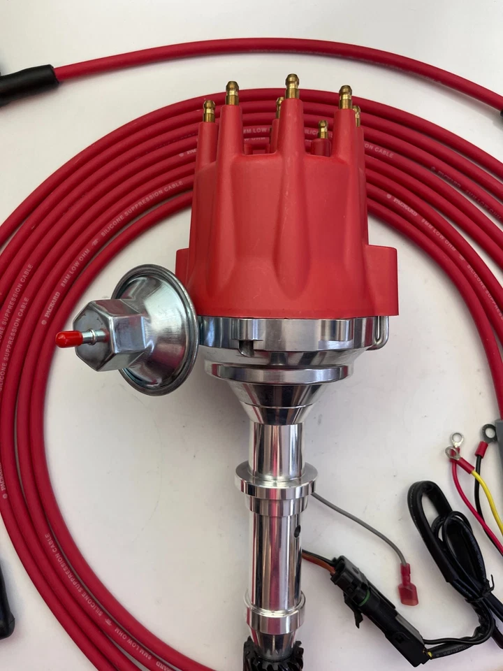 DISTRIBUIDOR INTERNACIONAL COLHEITADEIRA VERMELHA HEI 392 345 304 266 + FIOS + BOBINA 45K - Imagem 4 de 4