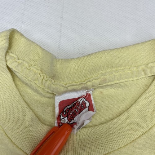 Vintage Minnie Mouse T Shirt Comic Relief Mens Large Disney Yellow 80s Disney - Picture 11 of 12