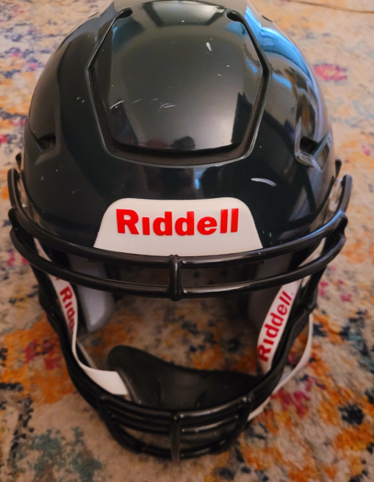 Riddell Speedflex Football Helmet Youth Medium, Chin Strap & Face Mask